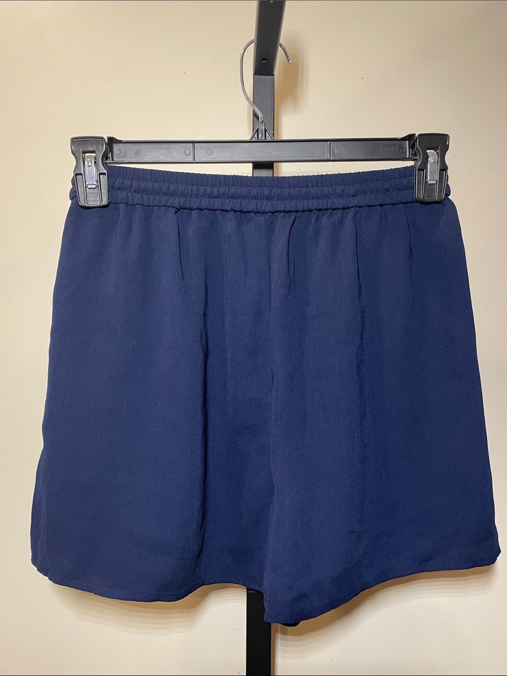 J. Crew Navy Drawstring Shorts - Picture 3 of 4